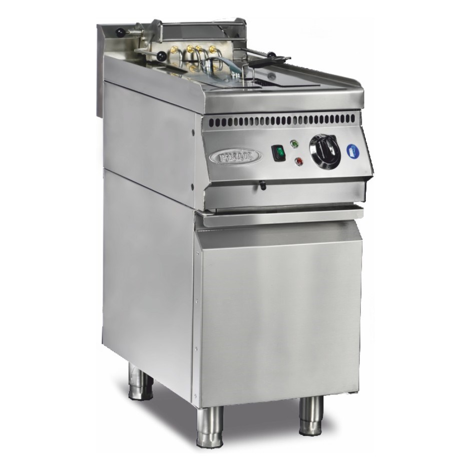 Pimak 70SDE-M073 Elektrikli Fritöz, Alt Dolaplı, 700 Seri, 12 Lt, 40x70x85 cm-ELEKTRİKLİ FRİTÖZLER - Demasan
