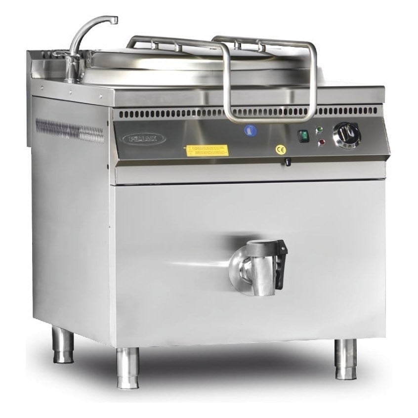 Pimak 90S-KKE-150 Elektrikli Kaynatma Kazanı, 900 Seri, 150 Lt, 80x90x85 cm-KAYNATMA TENCERELERİ - Demasan
