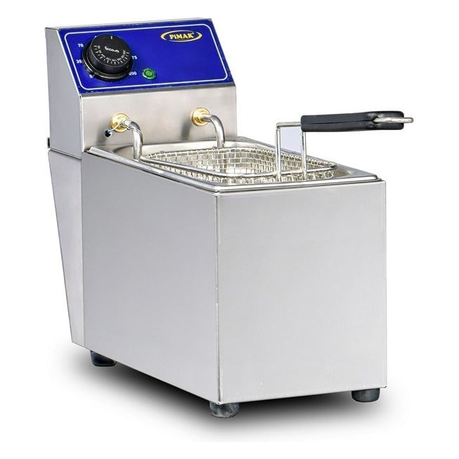 Pimak M056 Elektrikli Ekonomik Fritöz, 3 Lt, 18x43x33,5 cm-ELEKTRİKLİ FRİTÖZLER - Demasan
