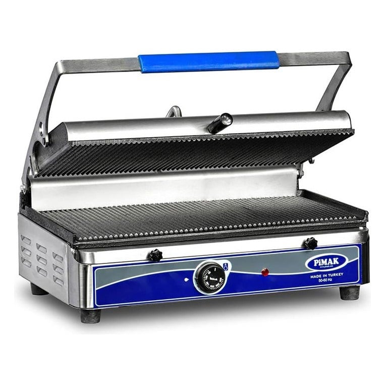 Pimak M071-1 Elektrikli Tost Makinesi, Blok Kapaklı, 20 Dilim, 54x40x30 cm-TOST MAKİNELERİ  - Demasan
