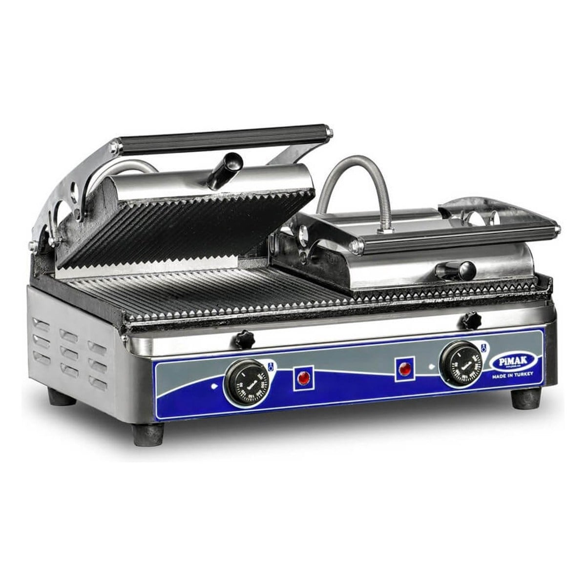 Pimak M071-2 Elektrikli Tost Makinesi, Çift Kapaklı, 20 Dilim, 54x38x30 cm-TOST MAKİNELERİ  - Demasan
