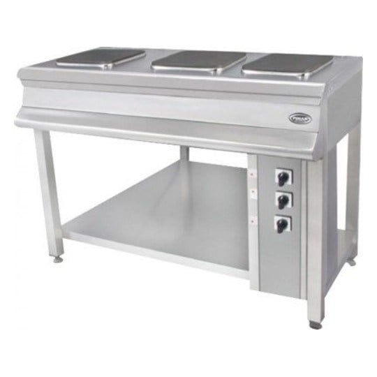 Pimak MX27-3 Elektrikli Taban Raflı Ocak, 3 Gözlü, 150x65x85 cm-LOKANTACI OCAKLARI - Demasan
