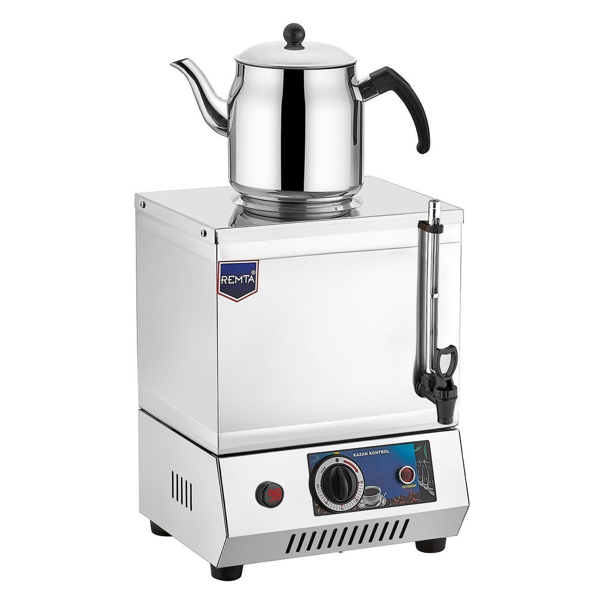 Remta EP01 15 Model Elektrikli Çay Ocağı 14 lt (Pleytsiz)-KAHVECİ (YEDEKLERİ) OCAKLARI - Demasan
