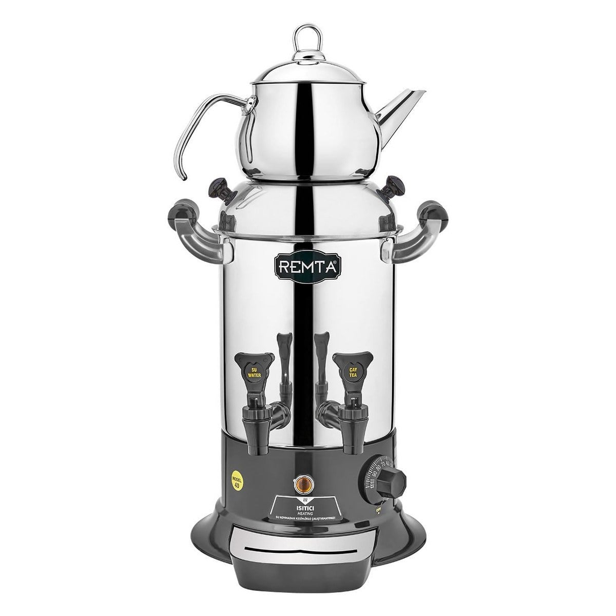 Remta R25 Mini Çift Demlikli Çay Makinesi 5 lt-ÇAY MAKİNELERİ VE ÇAY KAZANLARI - Demasan
