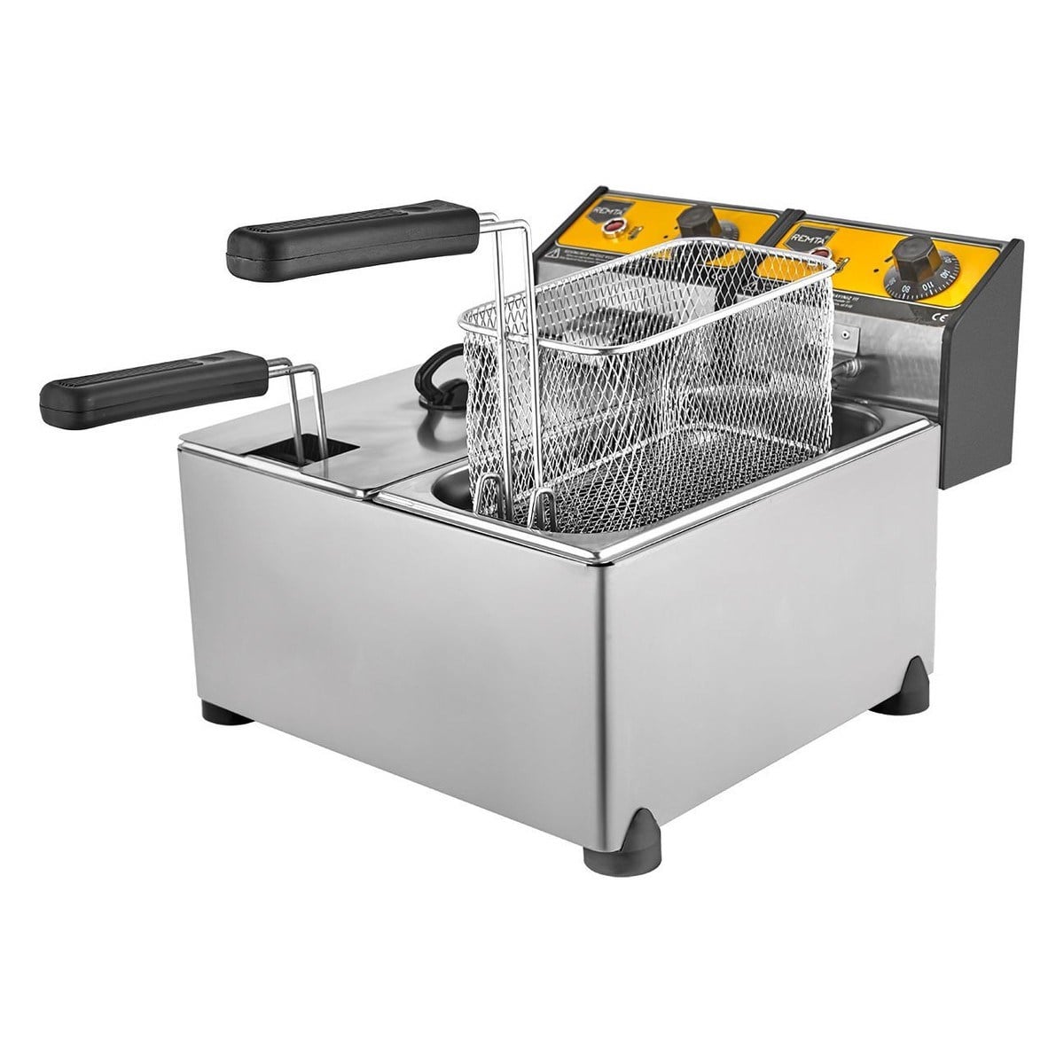 Remta R92 3+3 lt Elektrikli Fritöz-ELEKTRİKLİ FRİTÖZLER - Demasan
