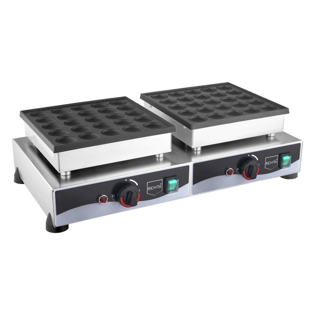 Remta W27 Yuvarlak Çiftli Bubble Pankek Makinesi Elektrikli-KREP PİŞİRİCİLER - Demasan
