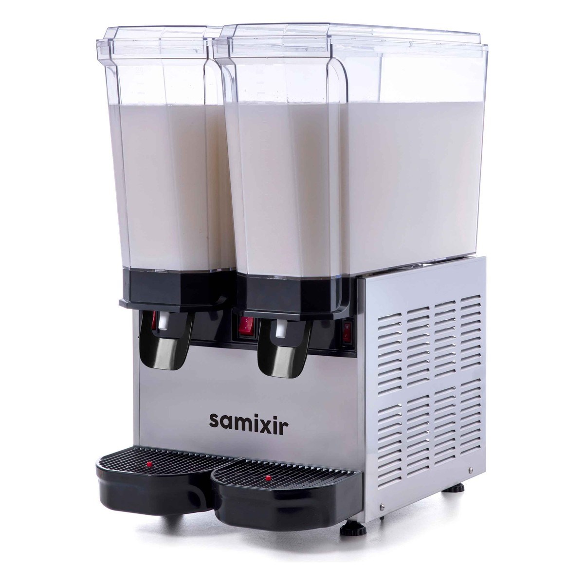 Samixir 40.MMI Klasik Twin Karıştırıcılı Soğuk İçecek Dispenseri, 20+20 Lt, Inox-LİMONATA&ŞERBET&MEYVE SUYU SOĞUTUCULARI - Demasan
