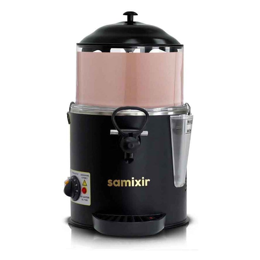 Samixir SC06.AB Sıcak Çikolata ve Salep Makinesi, 6 Lt, Siyah-Hot Chocolate & Sahlep Dispensers - Demasan

