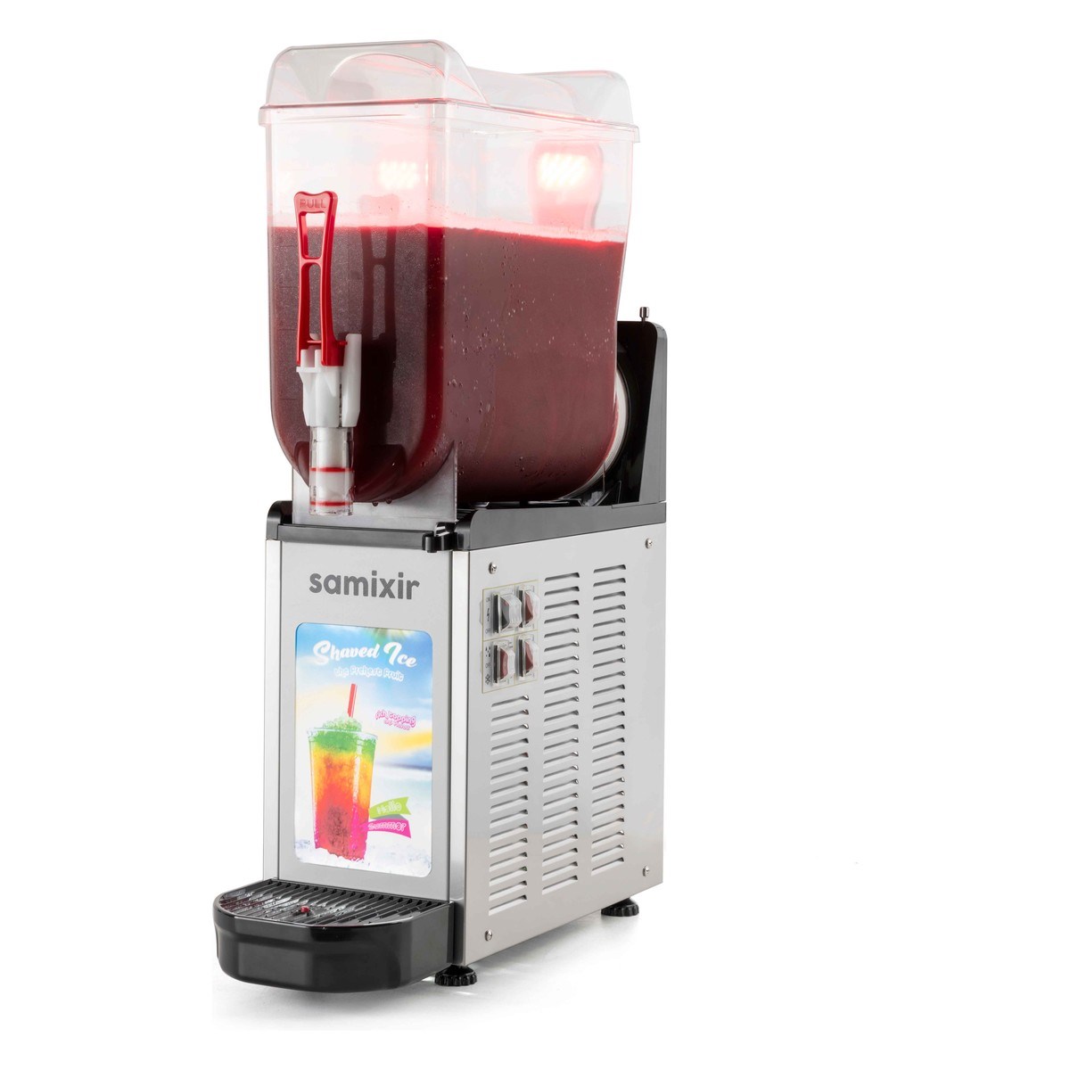Samixir SLUSH12.IA Slush Allure Granita Makinesi, 12 Lt, Inox-SLUSH / GRANİTA MAKİNALARI - Demasan
