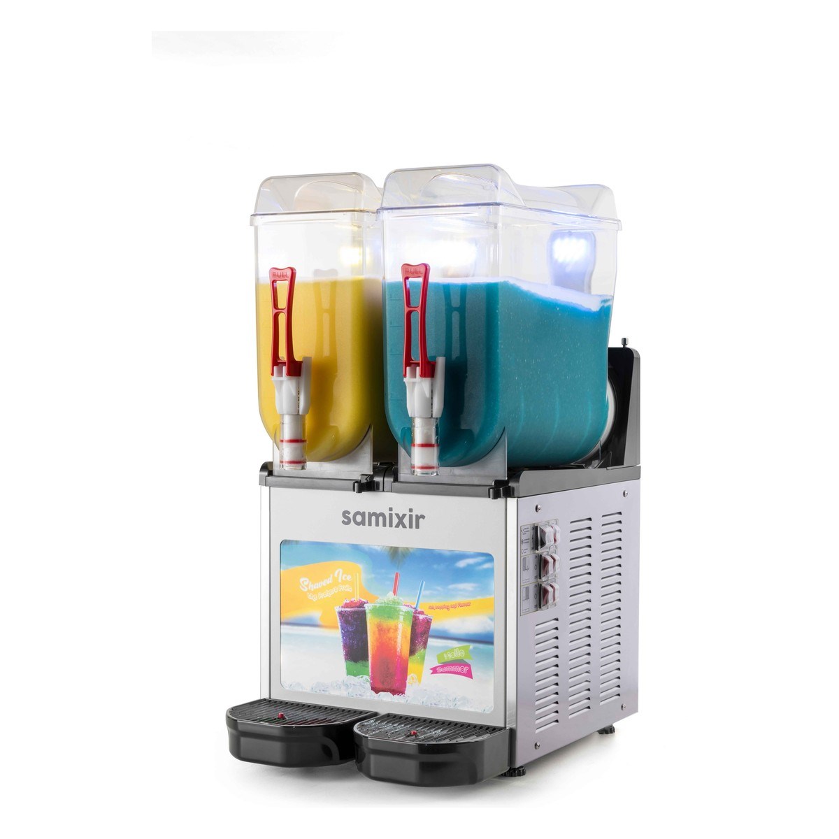 Samixir SLUSH24.IA Slush Allure Granita Makinesi, 12+12 Lt, Inox-SLUSH / GRANİTA MAKİNALARI - Demasan
