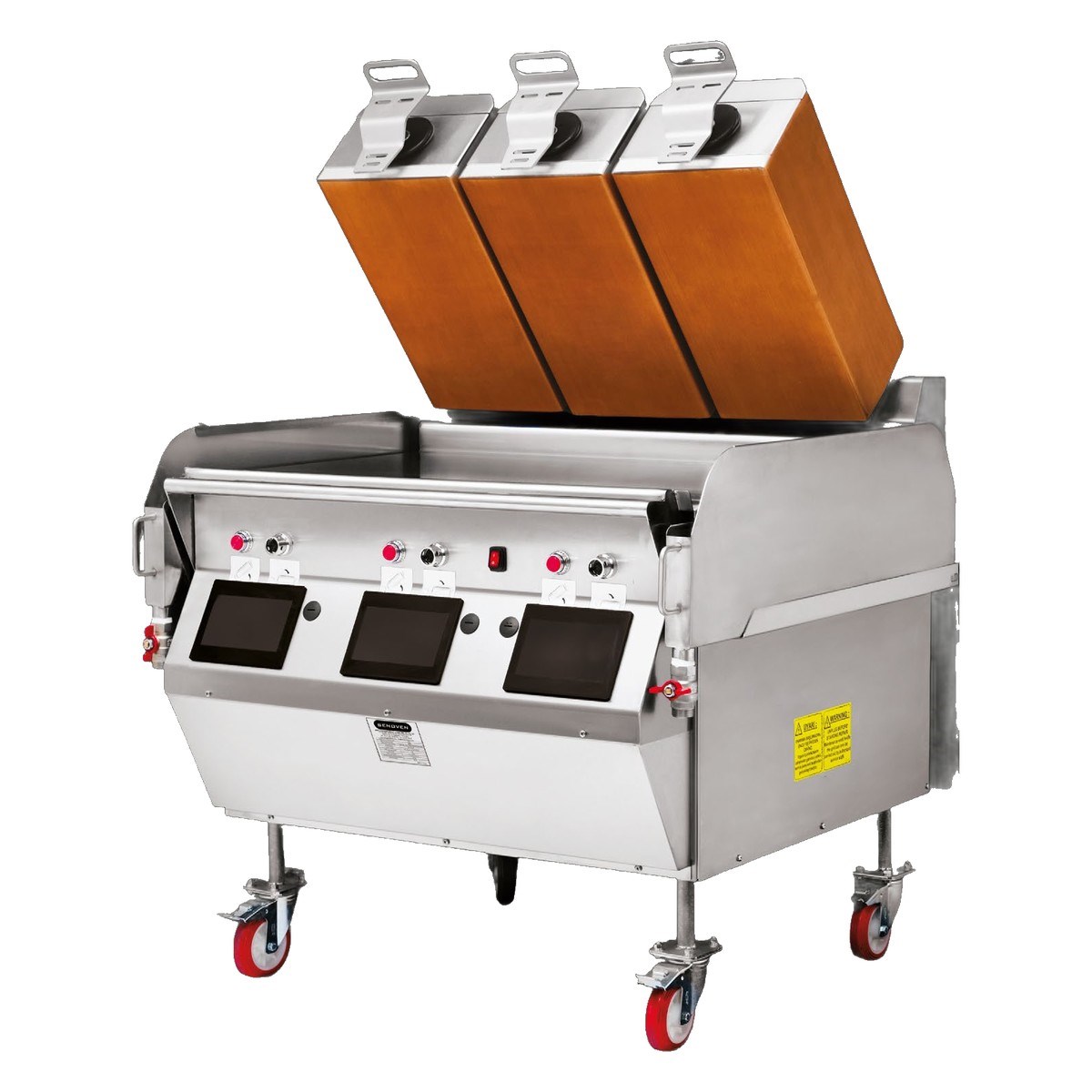 Şenoven SEN-450 EPI Çift Taraflı Elektrikli Pleyt Izgara (3 Plaka - 90 cm)-ELEKTRİKLİ PLEYT IZGARALAR - Demasan
