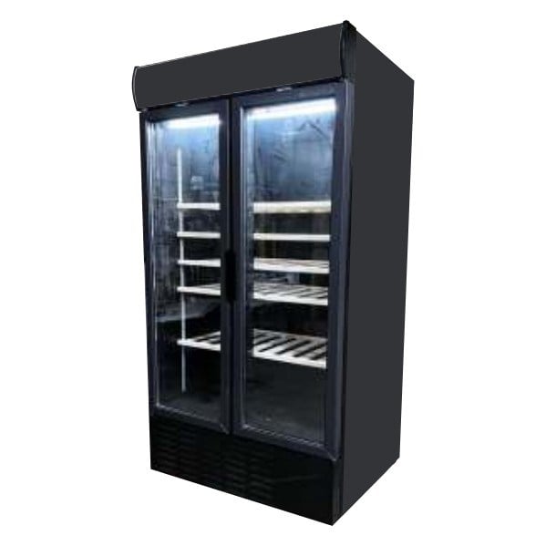 Şenox WF-1010 Çift Kapılı Kanopili Şarap Dolabı-ŞARAP DOLAPLARI - Demasan
