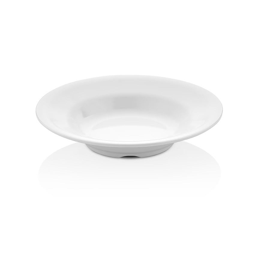 Thermoset Classic Çukur Tabak Ø 19 cm - Porselen Beyazı-Kırılmaz Tabaklar - Demasan
