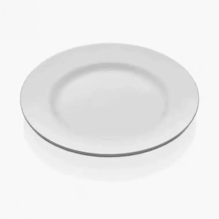 Thermoset Classic Ordovr Tabak Ø 25 cm - Porselen Beyazı-Kırılmaz Tabaklar - Demasan
