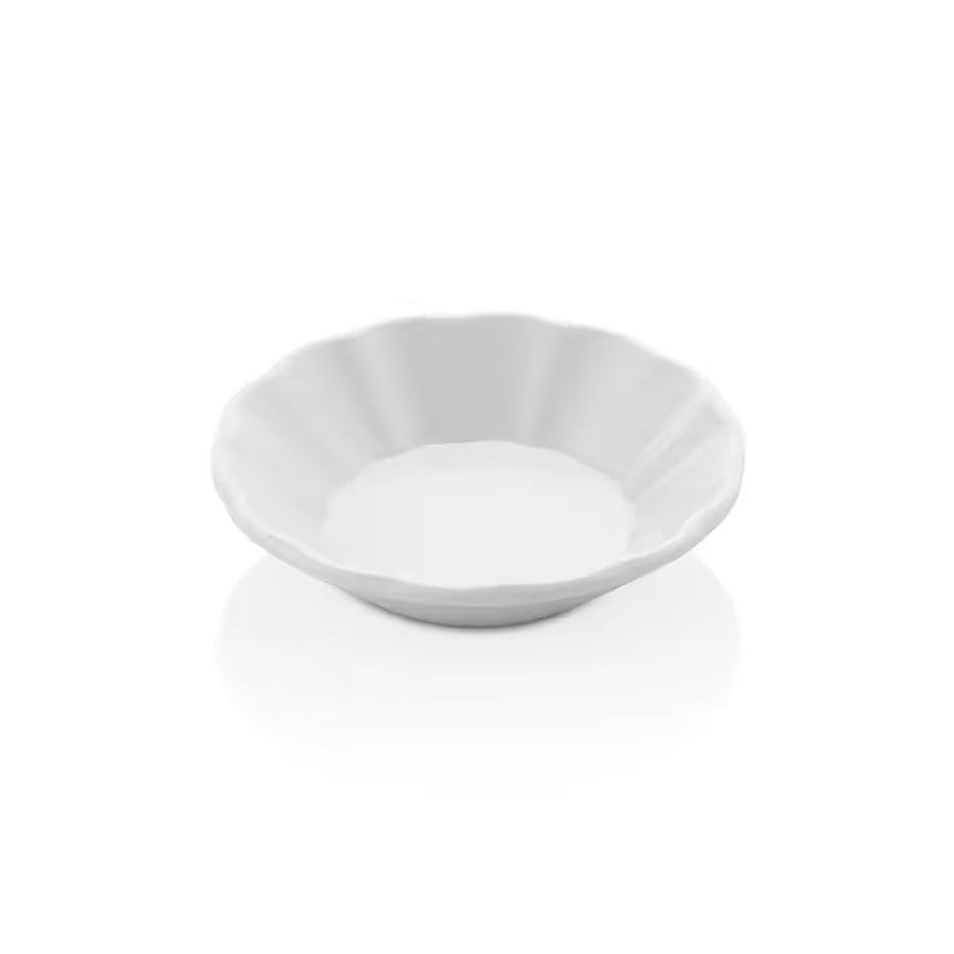 Thermoset Drinkware Eko Çay Tabağı Ø 11 cm - Porselen Beyazı-Kırılmaz Tabaklar - Demasan
