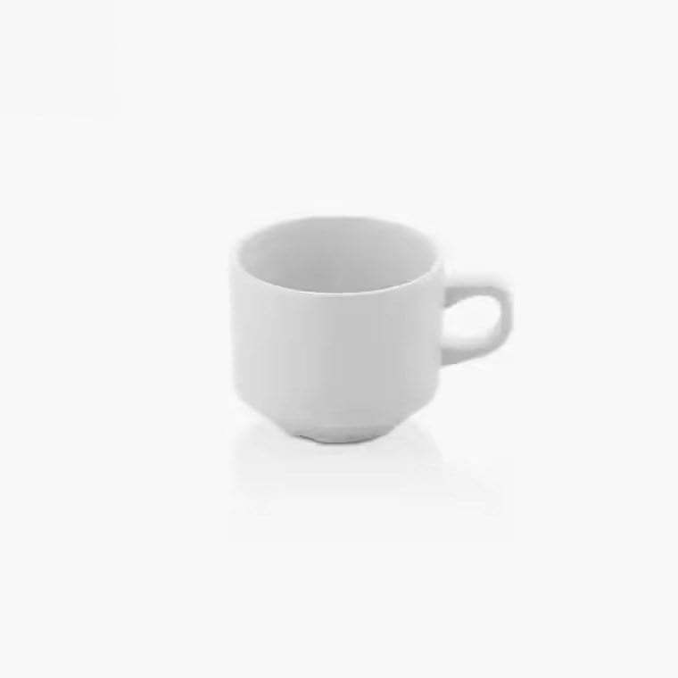 Thermoset Drinkware Fincan Ø 8,6 cm 250 ml - Porselen Beyazı-Kırılmaz Fincan ve Kupalar - Demasan
