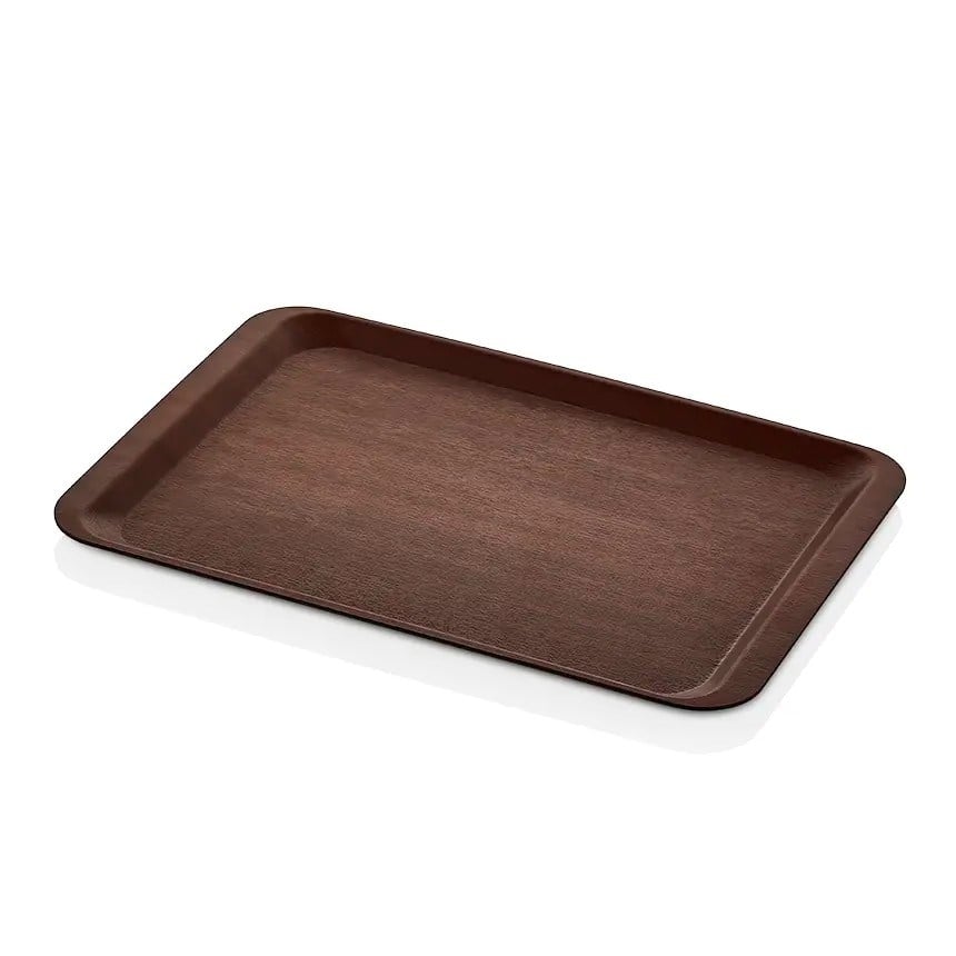 Thermoset Lamine Dikdörtgen Tepsi Maun 32 x 44 cm-Kırılmaz Sürahi ve Tepsiler - Demasan
