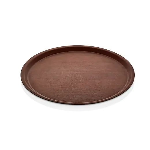 Thermoset Lamine Yuvarlak Tepsi Maun Ø 43 cm-Kırılmaz Sürahi ve Tepsiler - Demasan
