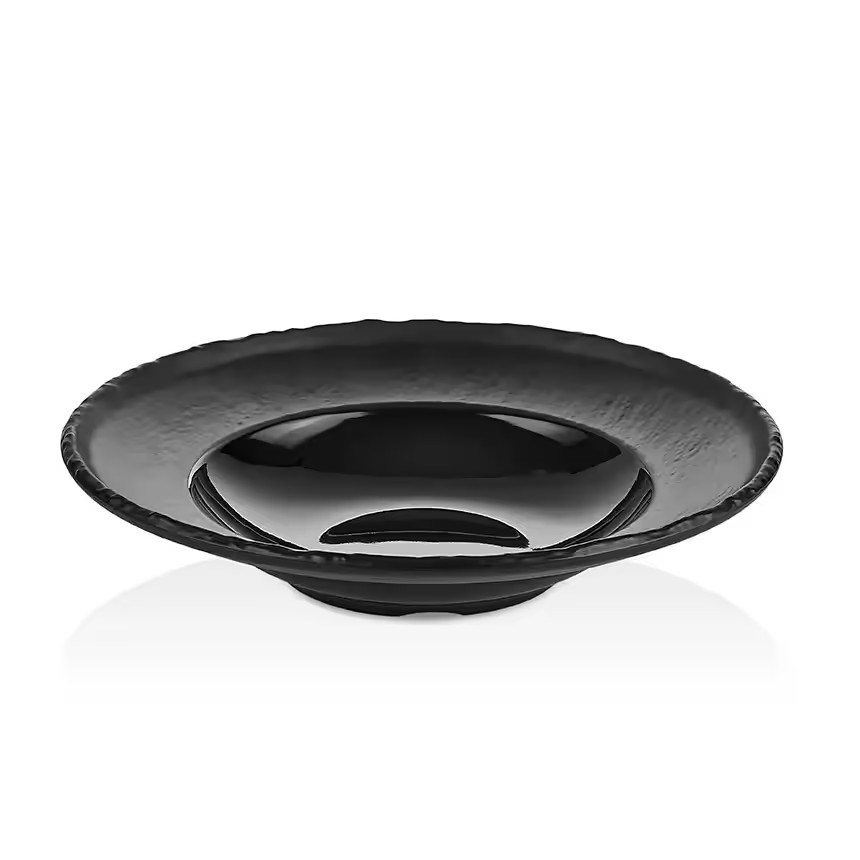 Thermoset Pasta Makarna & Salata Tabağı Ø 26 cm 400 ml - Siyah-Kırılmaz Tabaklar - Demasan
