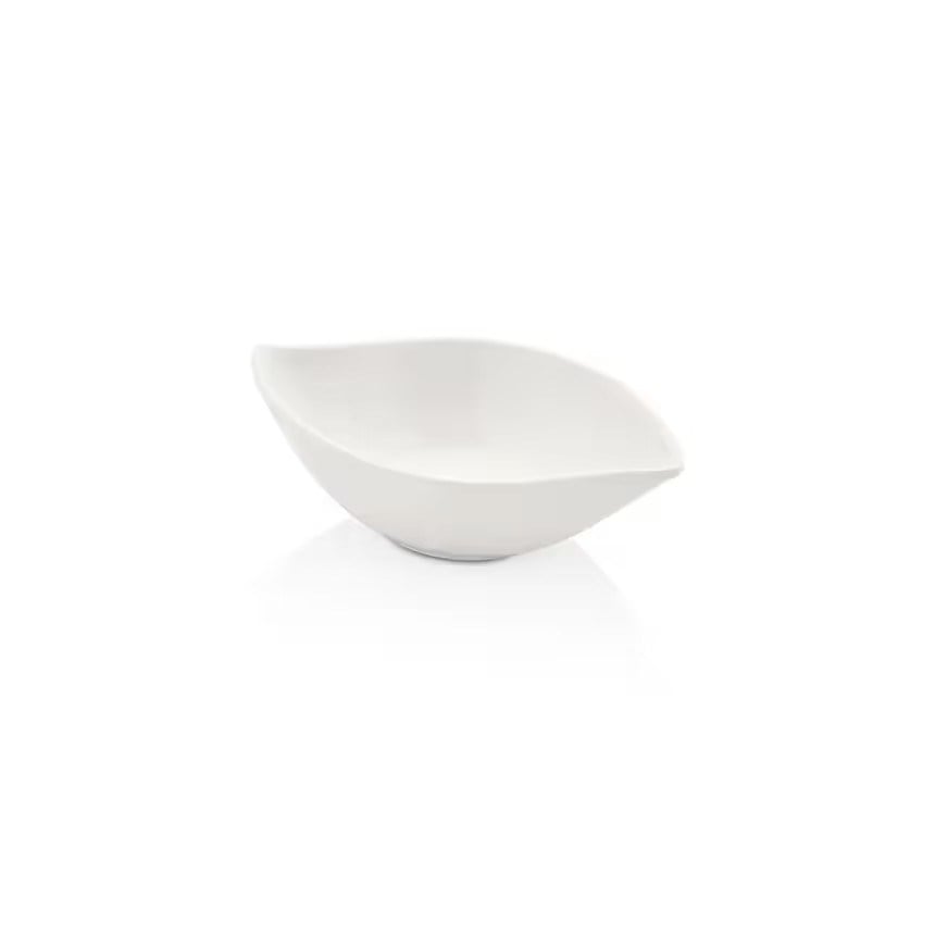 Thermoset S Leaf Ramekin 12 x 8 cm - Krem Beyazı-Sosluk, Reçellik ve Şişeler - Demasan
