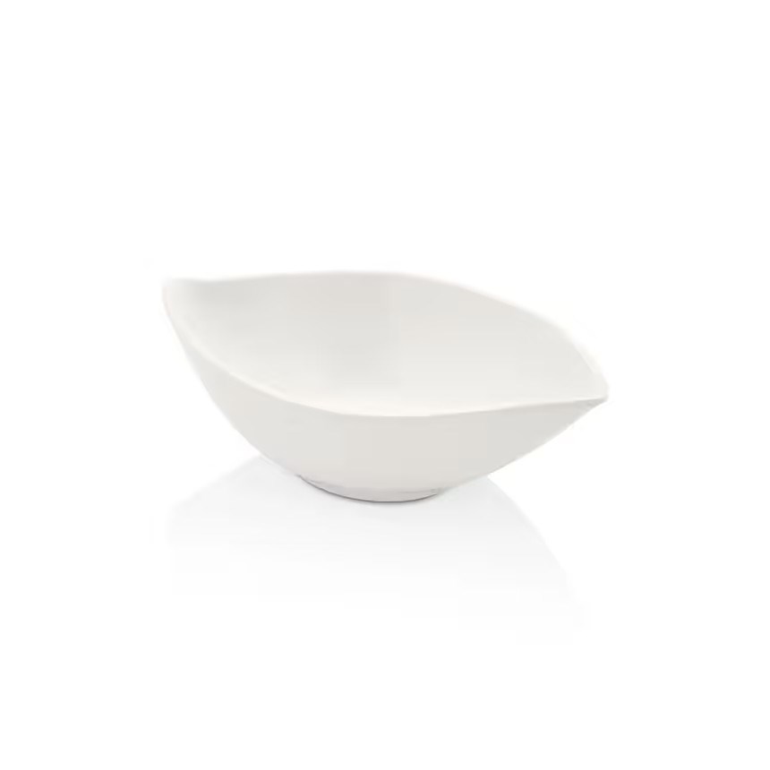 Thermoset S Leaf Ramekin 16 x 10 cm - Krem Beyazı-Sosluk, Reçellik ve Şişeler - Demasan

