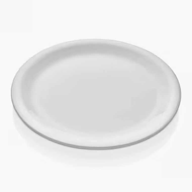 Thermoset Soft Tabak Ø 26 cm - Porselen Beyazı-Kırılmaz Tabaklar - Demasan
