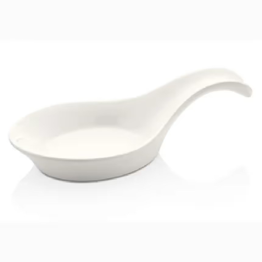 Thermoset Spoon Shape Ramekin 19 x 9,5 cm 88 ml - Krem Beyazı-Sosluk, Reçellik ve Şişeler - Demasan
