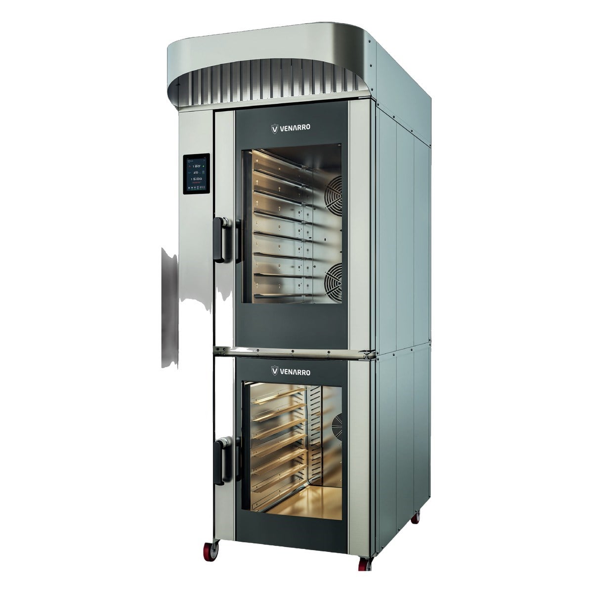 Venarro Elrond DGF-P9D Patisserie Fırın, 9 Tepsi (40x60 cm), Dokunmatik Ekran, Gazlı-Commercial Patisserie Ovens - Demasan
