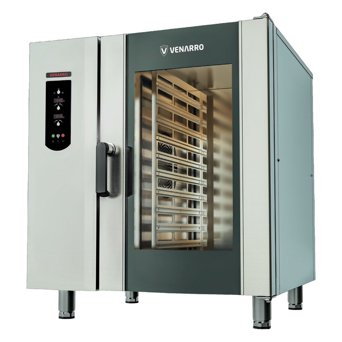 Venarro Freya DEF-K10D Konveksiyonlu Fırın, 10 x GN 1/1, Dokunmatik Ekran, Elektrikli-ELEKTRİKLİ KONVEKSİYONLU FIRINLAR - Demasan
