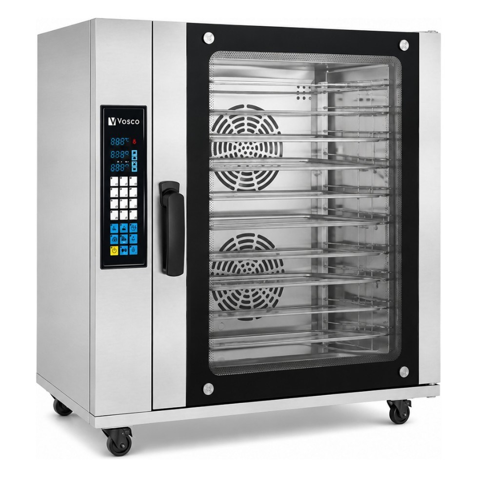 Vosco VACK-240 10 Tepsili Elektrikli Patisserie Fırın-Commercial Patisserie Ovens - Demasan
