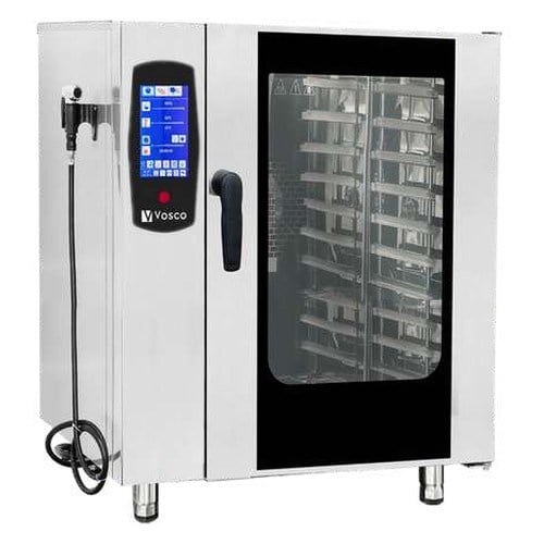 Vosco VAS-WN10D 10 Tepsili Elektrikli Kombi Buharlı Fırın-ELEKTRİKLİ KOMBİ FIRINLAR - Demasan
