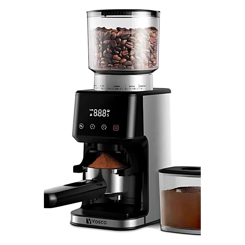 Vosco VBD-CG018 Dijital Espresso Kahve Değirmeni-KAHVE DEĞİRMENİ VE ÖĞÜTÜCÜLER - Demasan
