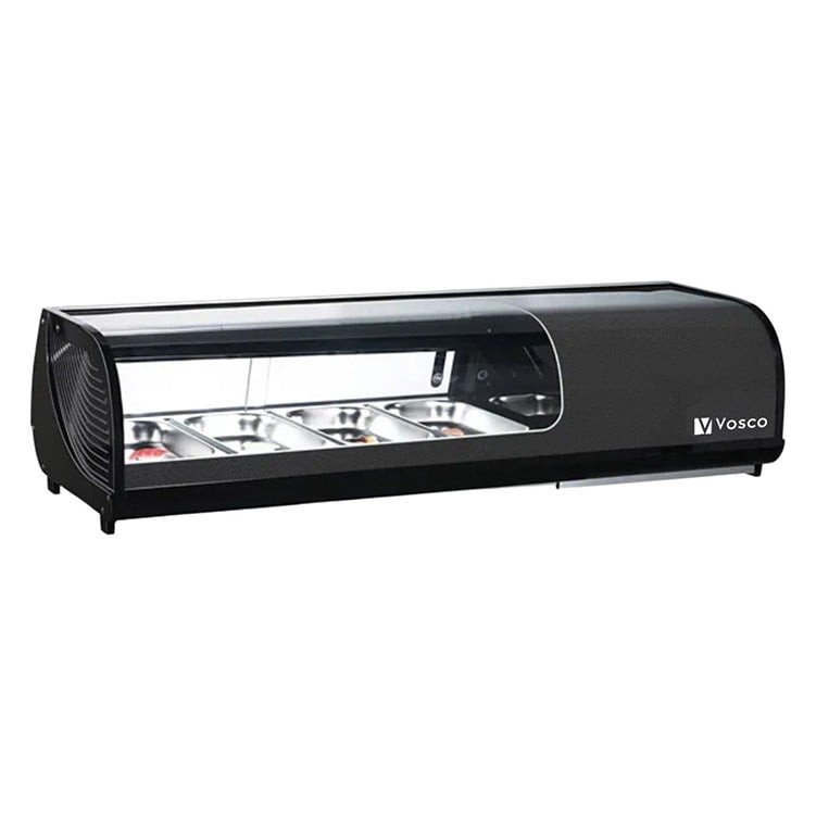 Vosco VFS-52LB 5 Çekmeceli Yatay Salata Vitrin Dolabı-Set Üstü Soğuk Teşhir Dolapları - Demasan
