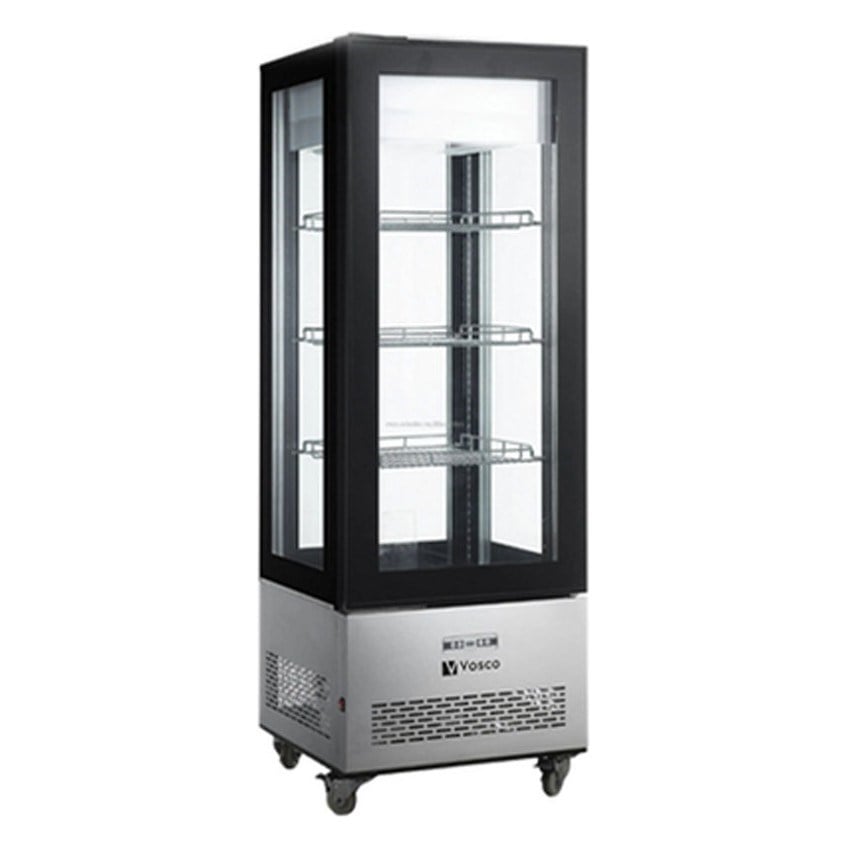 Vosco VFT-410L Dikey Soğutmalı Teşhir Dolabı-PASTA TEŞHİR DOLAPLARI - Demasan
