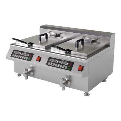 Vosco VSL-FRT2C08B 16 Litre Endüstriyel Fritöz-ELEKTRİKLİ FRİTÖZLER - Demasan
