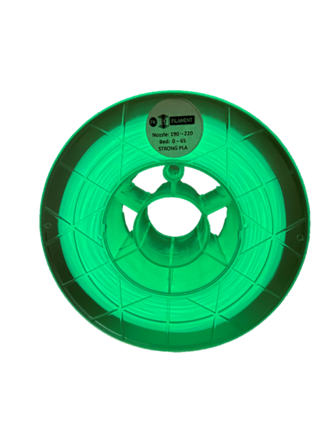 Fosforlu-Yeşil Strong Pla Filament 0.5 Kg.