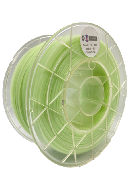 Fosforlu-Yeşil Strong Pla Filament 0.5 Kg.