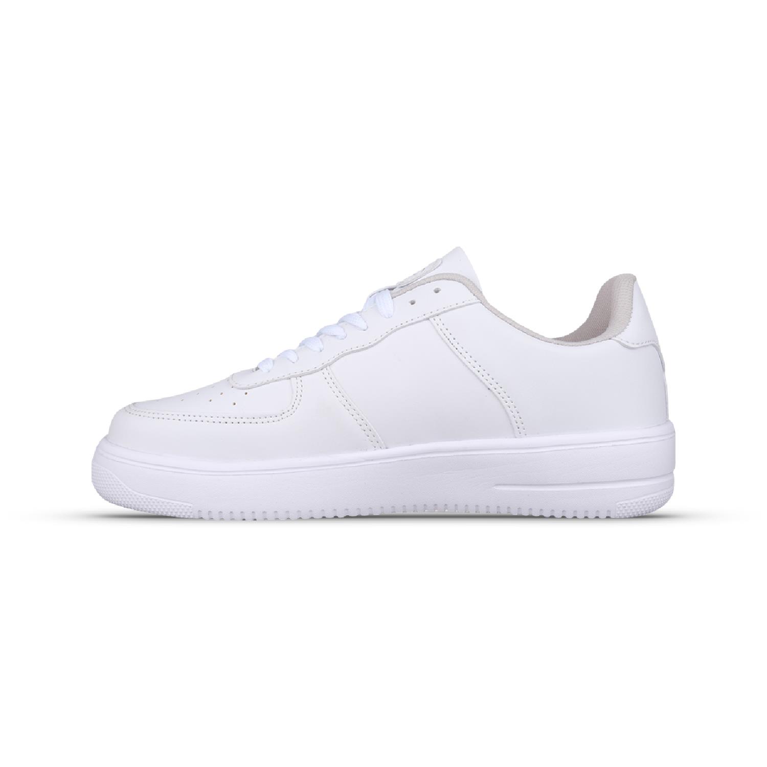 Erkek Bağcıklı Beyaz Sneaker