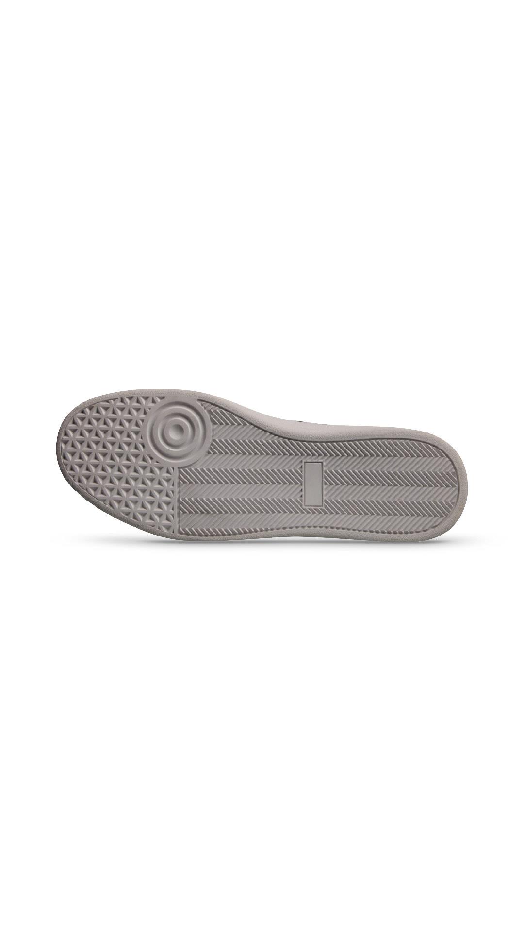 Erkek Bağcıklı Siyah-Beyaz Sneaker