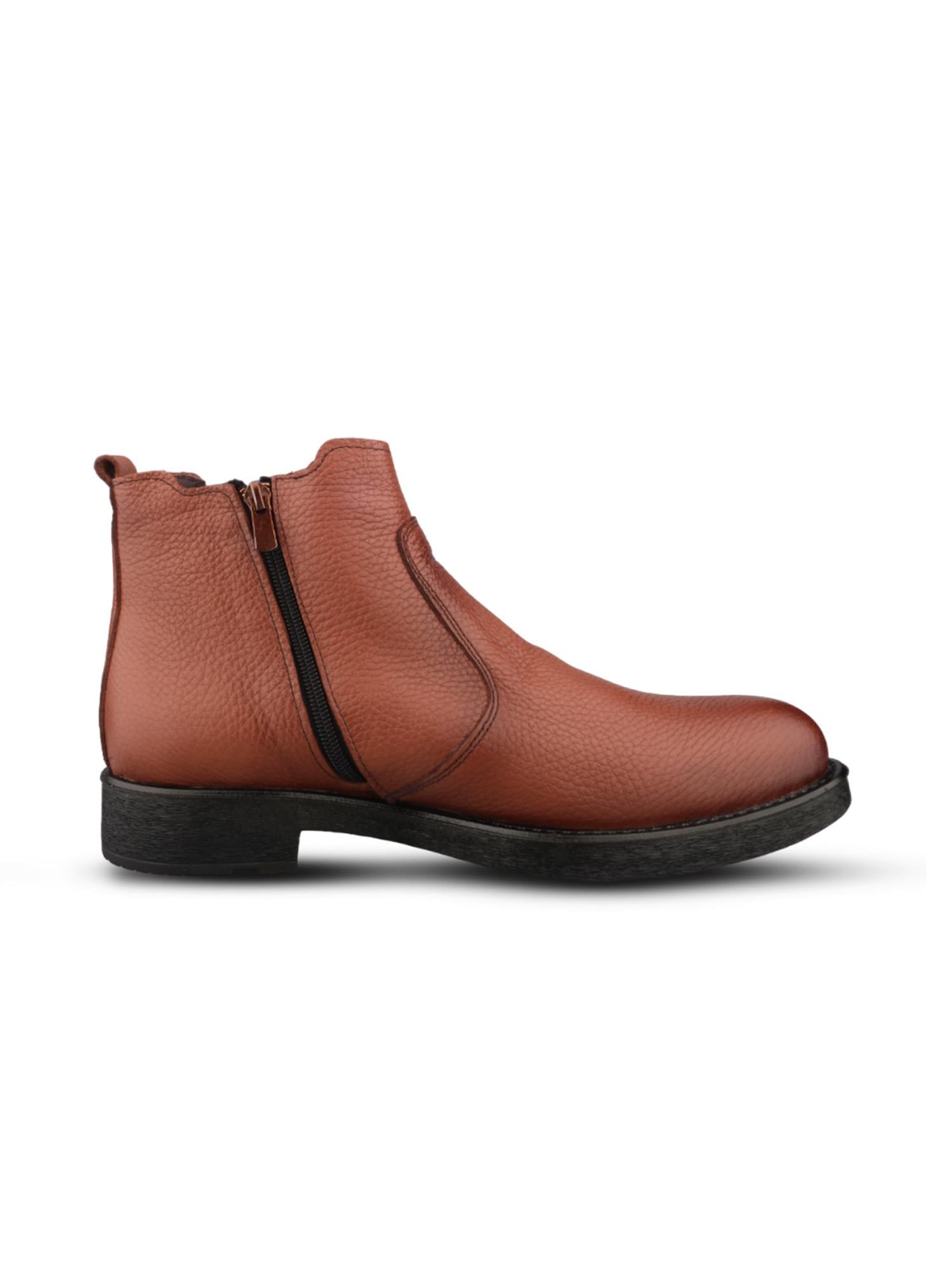 Erkek Slip-On Taba Chelsea Bot