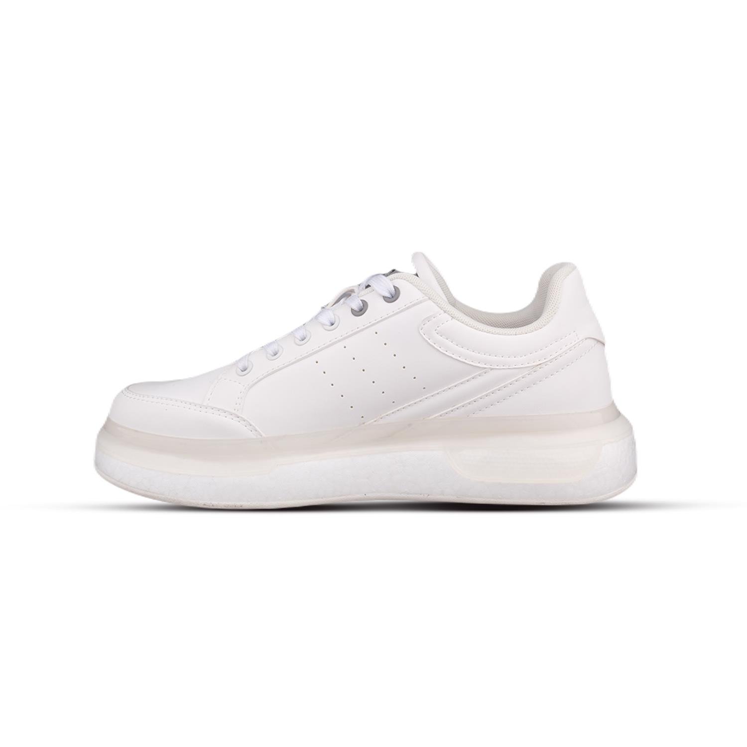 Günlük Ayakkabı - Beyaz, Tekstil