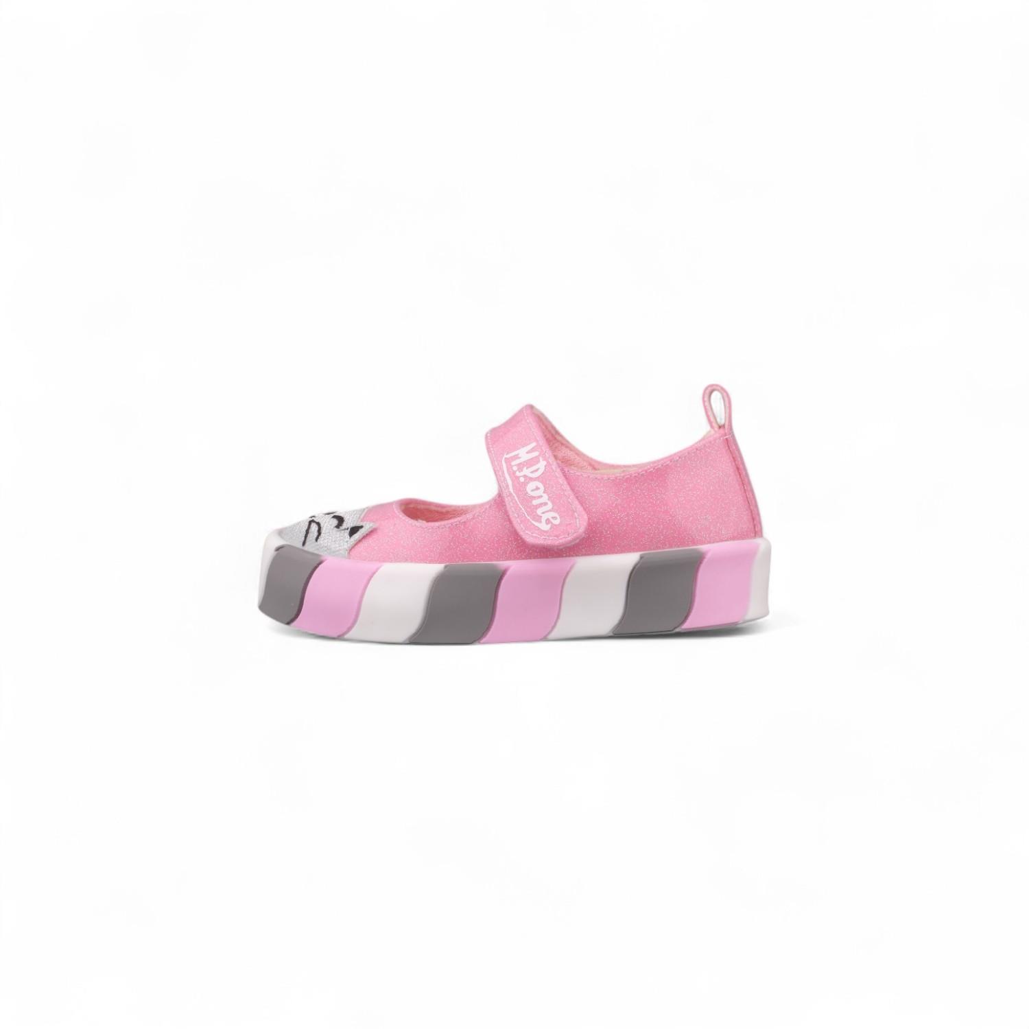 Günlük Ayakkabı - Fuşya, Tekstil