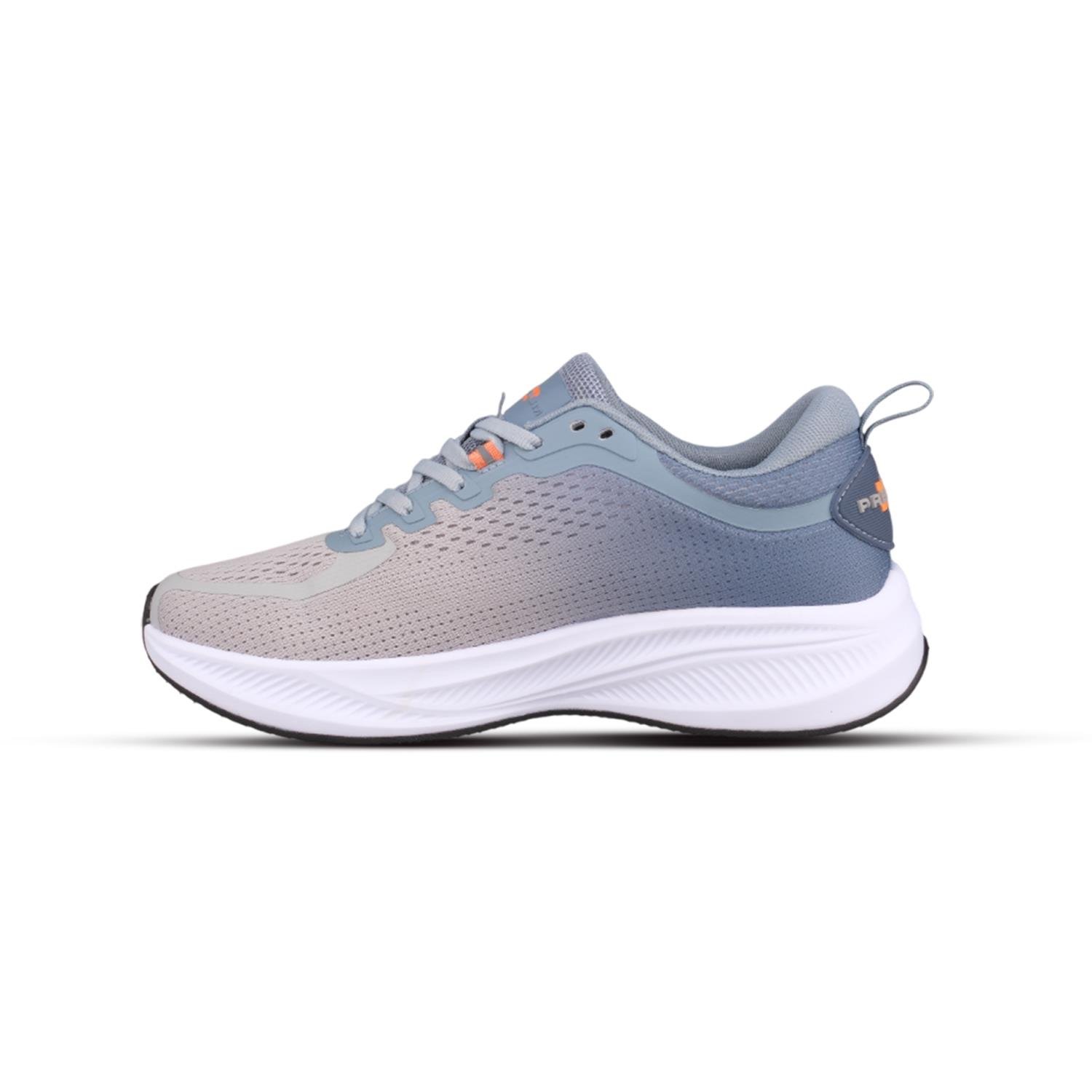 Günlük Ayakkabı - Gri-Mavi, Tekstil