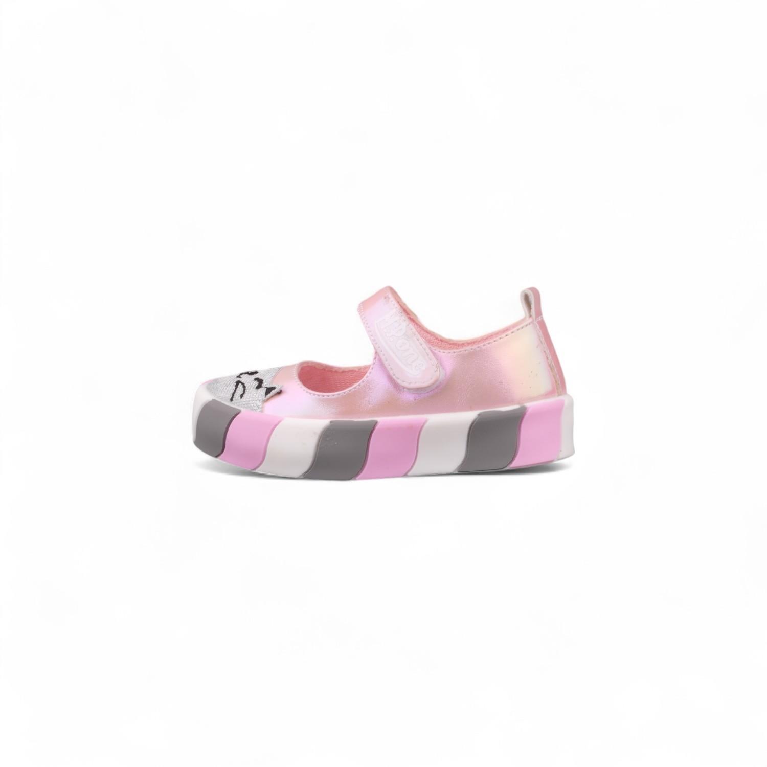 Günlük Ayakkabı - Pembe, Tekstil