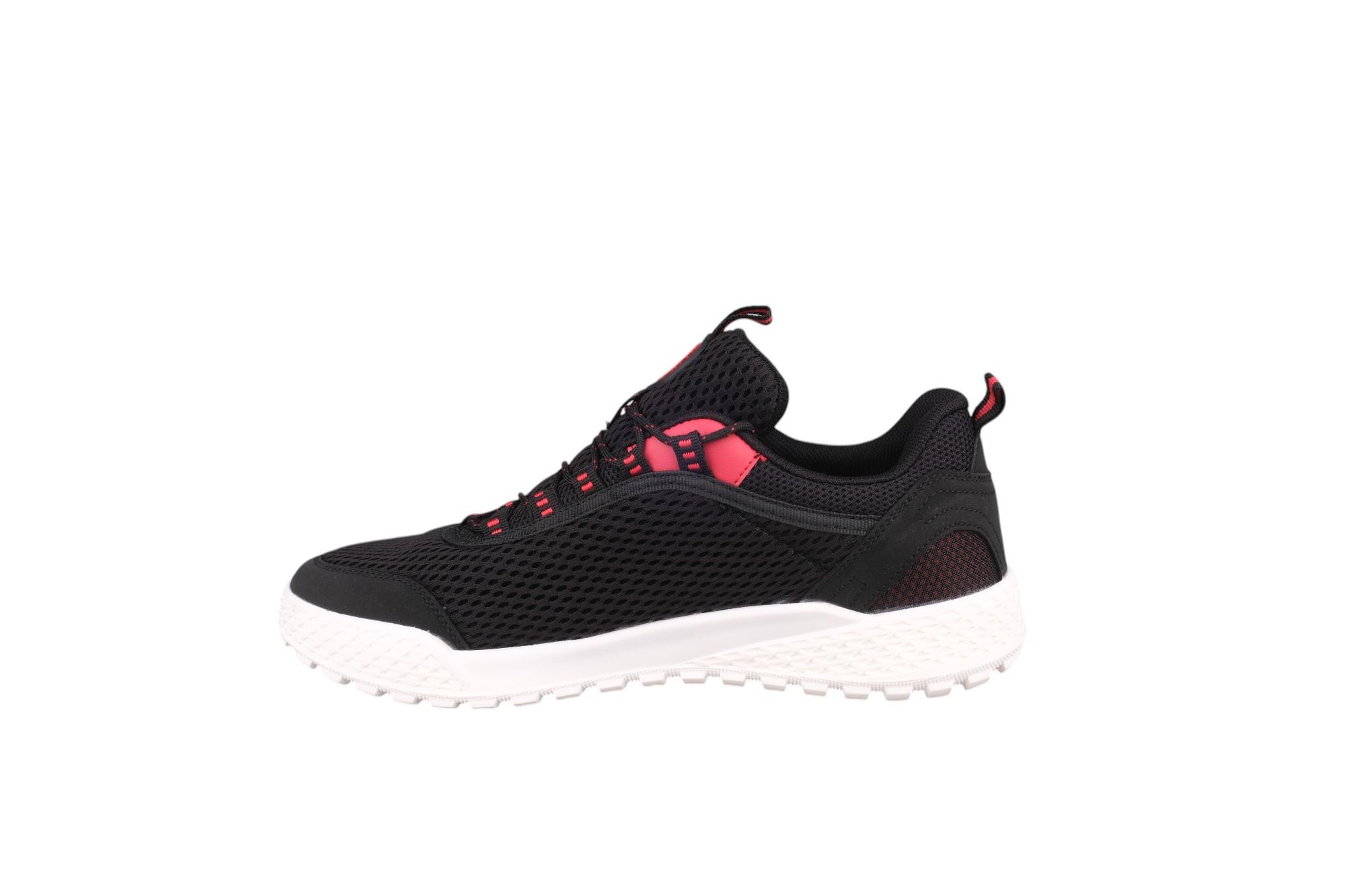 Günlük Ayakkabı - Siyah-Beyaz, Fileli