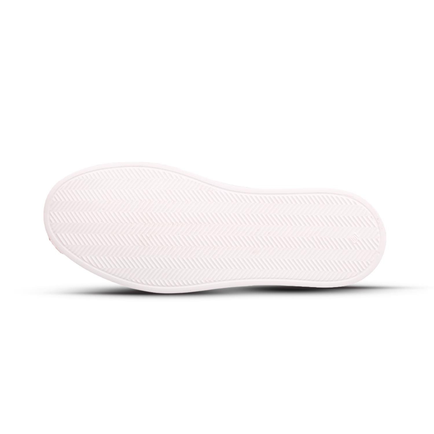 Günlük Ayakkabı - Siyah-Beyaz, Nubuk Deri