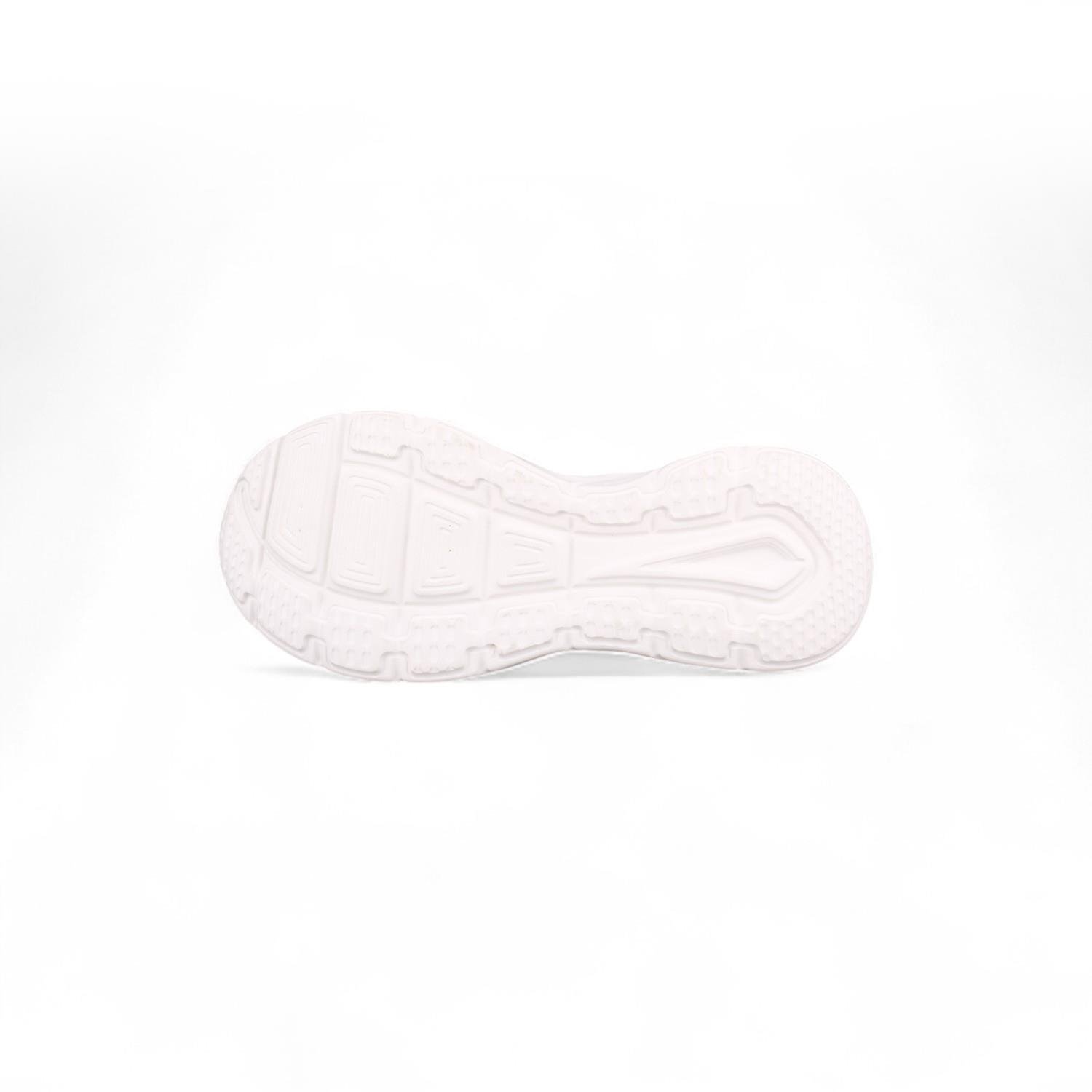 Günlük Ayakkabı - Siyah-Beyaz, Tekstil