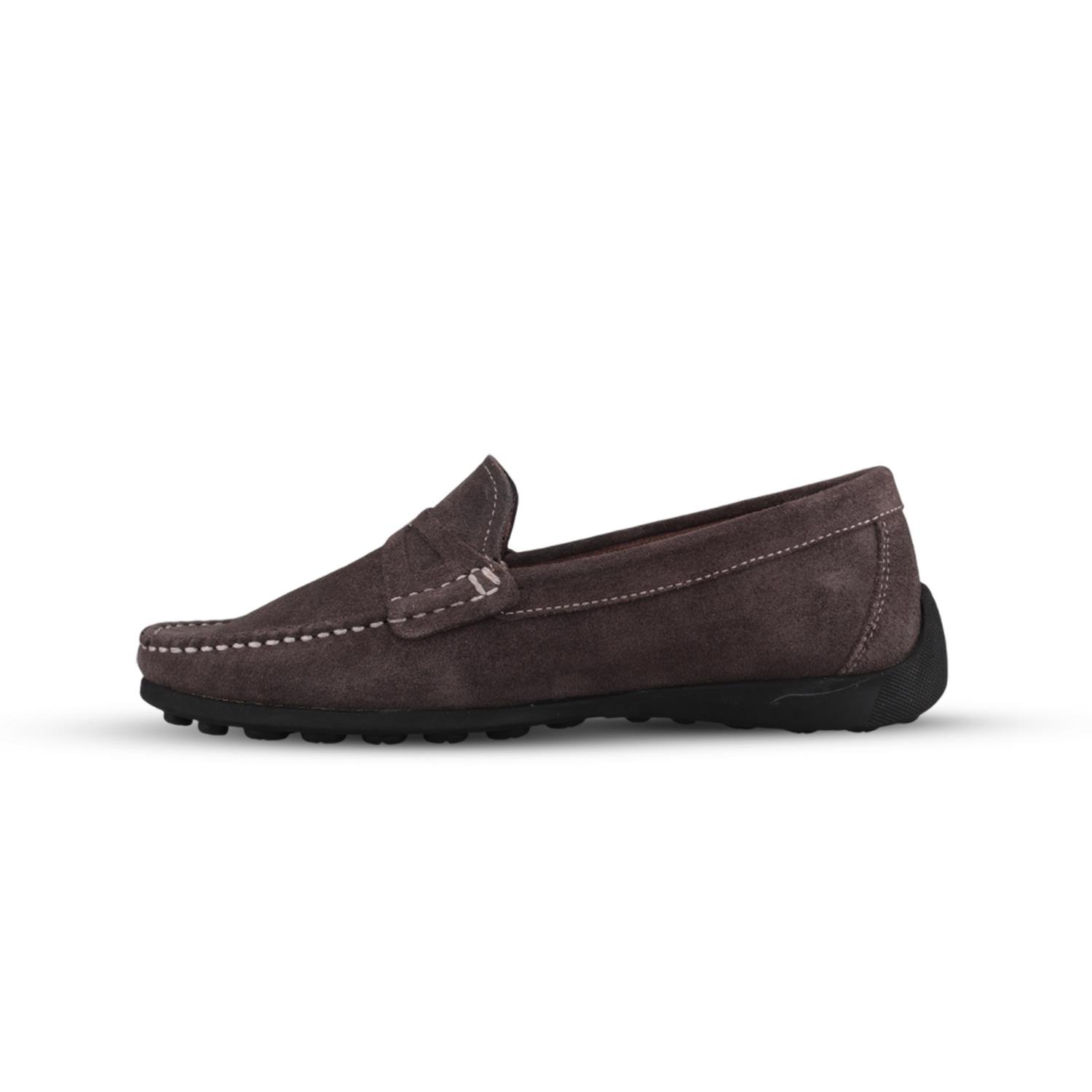 Günlük Ayakkabı - Vizon, Nubuk Deri