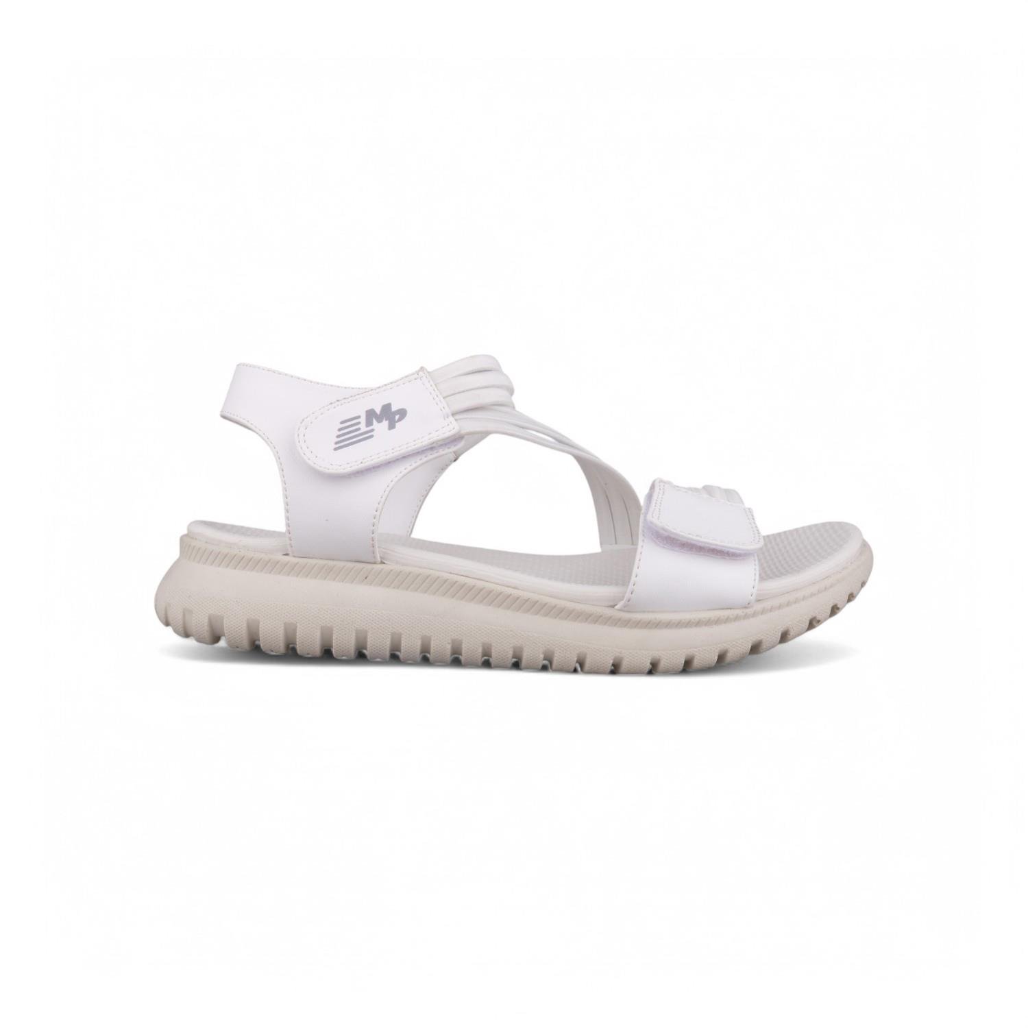 Günlük Sandalet - Beyaz, Deri