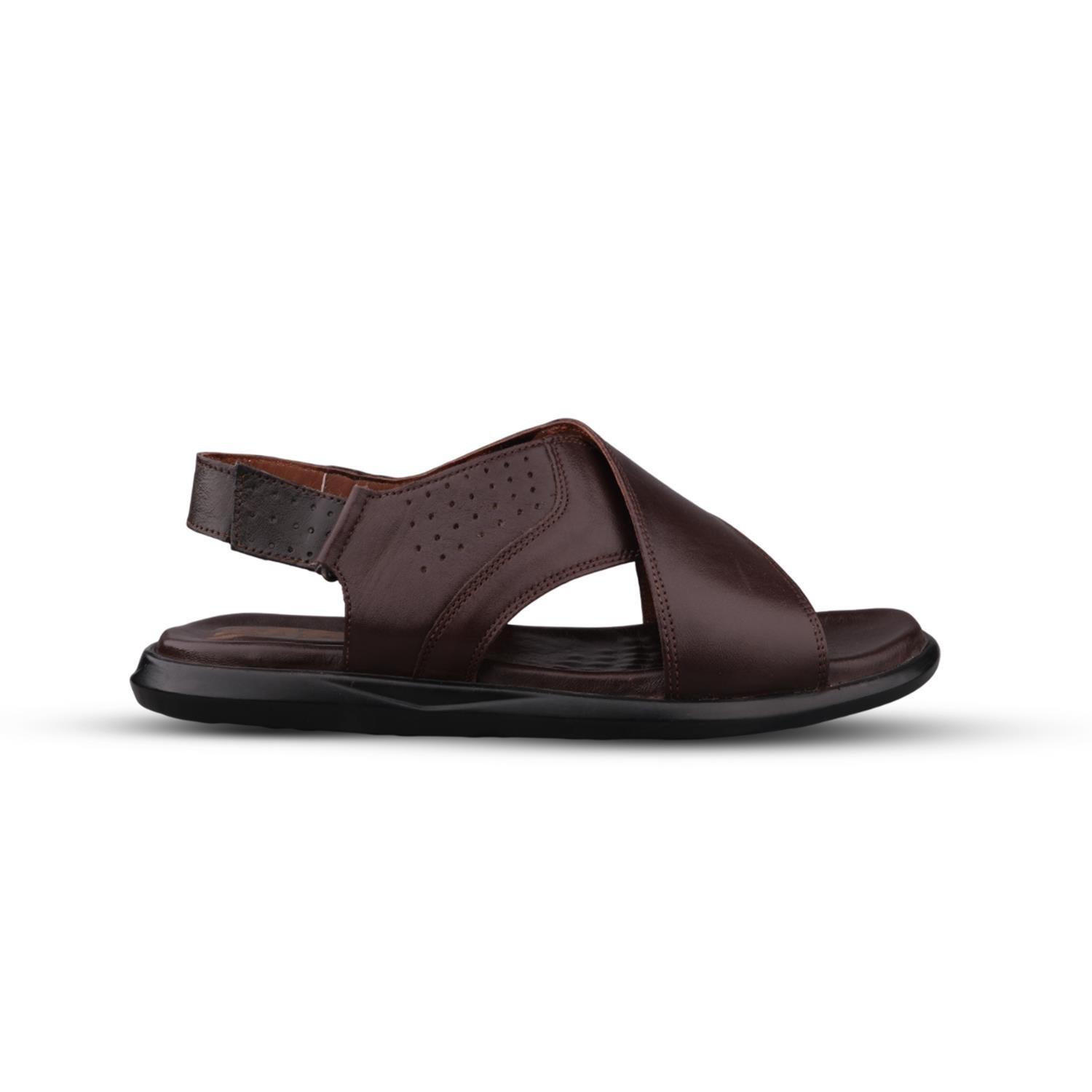 Günlük Sandalet - Kahve, Deri